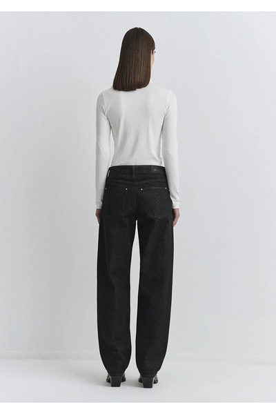 Mavi Leila Edition Rinse Jean Pants Baggy/High Waist/Tapered Leg 1010600-91207