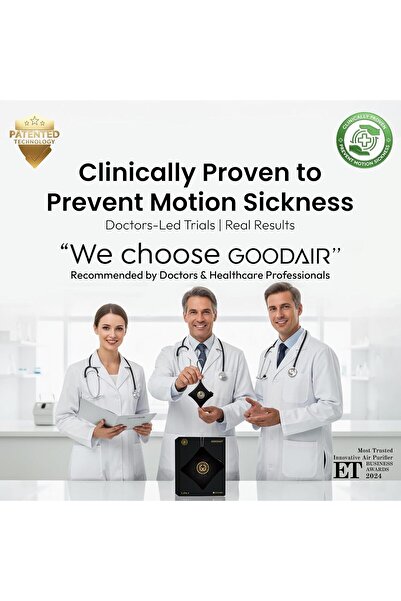 GOODAIR 2.0 Premium Non-electric Car Air Purifier — Super Black