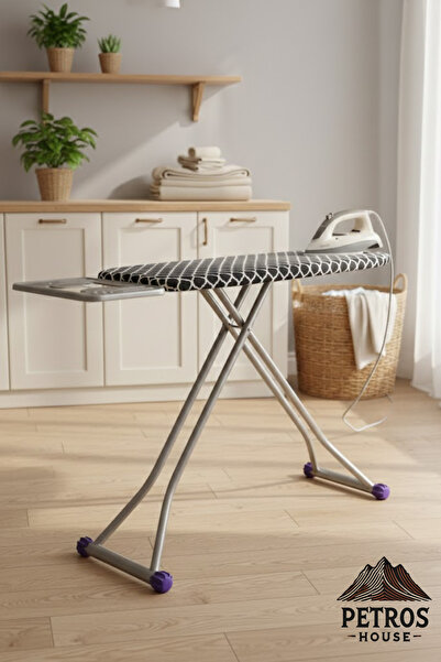 reflekta Ütü Masası Kılıf Hediyeli Yükseklik Ayarlı Metal 36x114 cm.