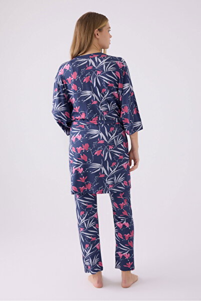 Pierre Cardin 8904 Women's 3-Piece Pajama Set