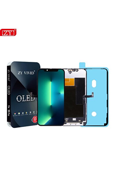 CEPAKS شاشة آيفون 13 برو ZY OLED LCD مع شريط سائل مرفق