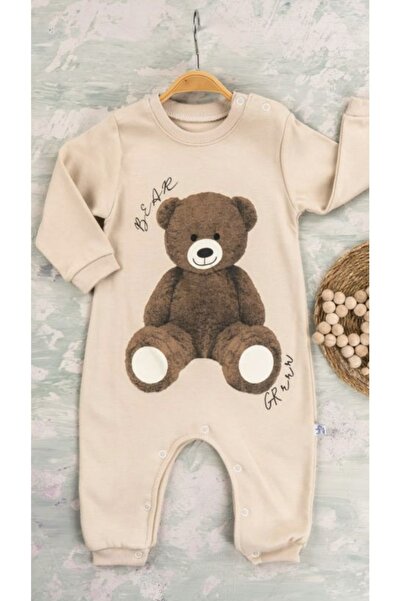 Little Baby Combed Cotton " BEAR " Baby Rompers
