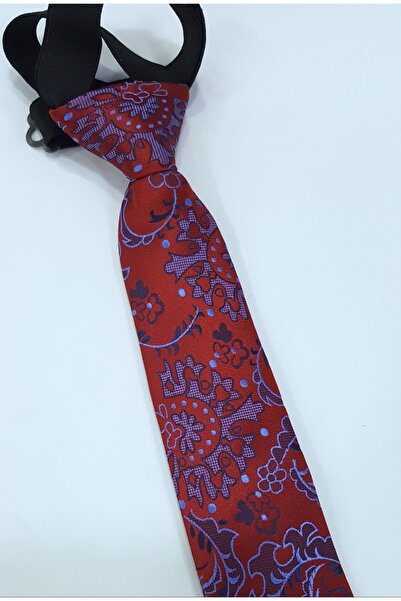 Louis Kids Premium Collection Large Flower Patterned Boys' Tie