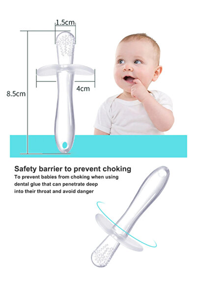 Other Baby teether stick, baby teether, teething device, children's chew toy transparent color