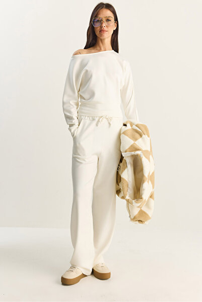 Bianco Lucci Women's Soft Modal Blouse Pants Set 4112 60283845