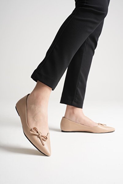 MARCHEO Clara Women's Nude Ballet Shoes