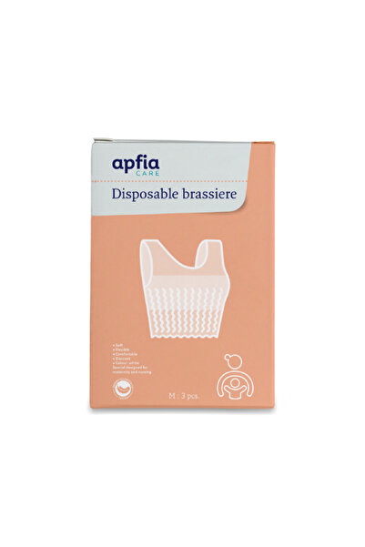 APFIA CARE Disposable bra, bustier type, size M, 3 pieces,