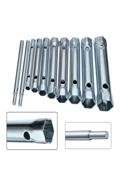 Roco Set of 8 socket wrenches 6-22mm