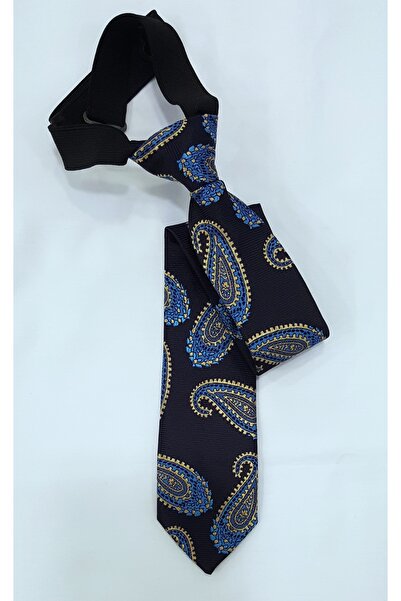 Louis Kids Premium Collection Striped Shawl Patterned Boys' Tie