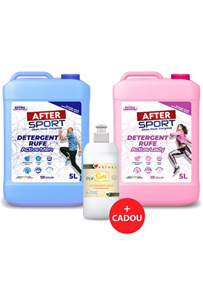 NO BRAND Pachet detergent Activemen 5L si Activelady 5L + Cadou detergent vas...