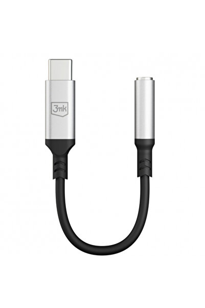 Universal USB-C - 3.5mm Audio Adapter 3MK, Silver
