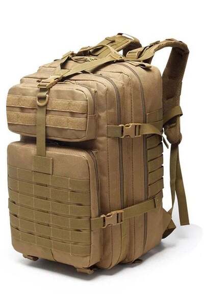 WINEENEE 45L Outdoor Adventure Backpack - Large Durable Hiking Pack