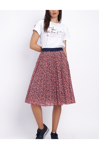 Lee Cooper Lee Cooper midi skirt, mixed colors