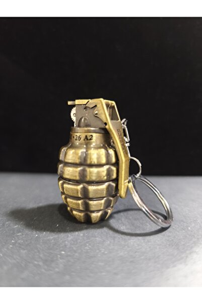 enyatakı El bombası modeli gazlı tamamı metal kaplama kaliteli tarz çakmak