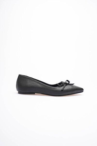 MARCHEO Clara Women's Black Ballet Shoes