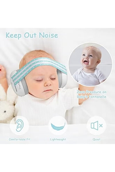 Generic Baby ear protection, noise-reducing earmuffs, prevent hearing damage and improve sleep