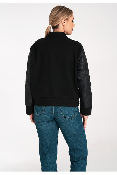 Figl Women's bomber jacket - Bomber jacket - black bomber jacket for women M1097 size S/M