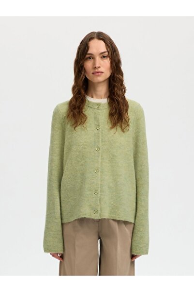 SELECTED Strickjacke Wollmix