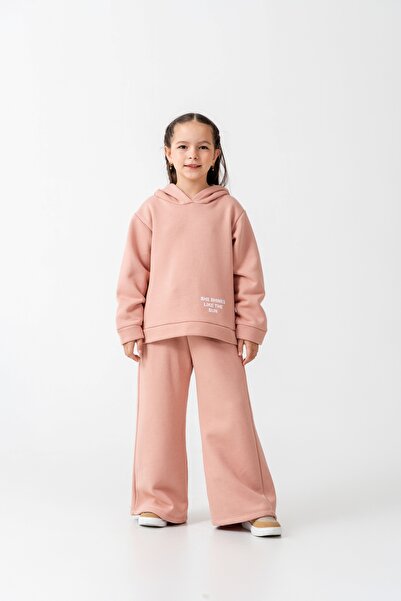 Harika KIDS Πλεκτό Σετ Φόρμας Κοριτσιού καμπάνα Ετών 7-10 Ετών