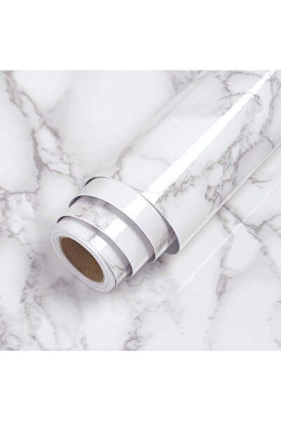 OEM Set 3 X Autocolant Marmura ALBA 60 x 300 Autoadeziv Rezistent pentru Mobila