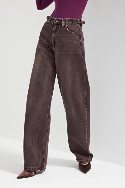 its basic Women's Dark Denim Color 2W5-16 Super Baggy Fit 100% Cotton Loose Fit Denim Jean