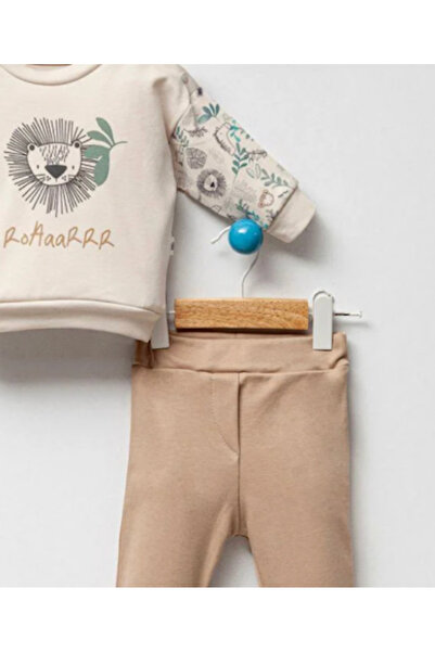 by bubbles Aslan Printed 2-Pack Baby Boy Rompers