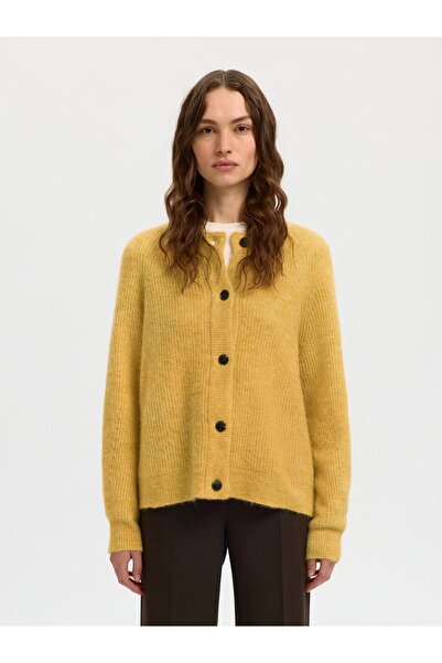 SELECTED Strickjacke Wollmix