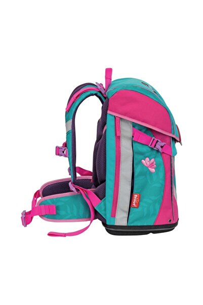 Scout "FLAMINGO with sequins" schoolbag, set of 4 pieces