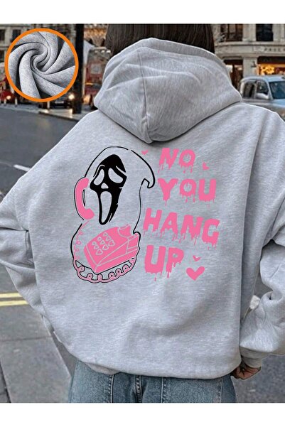 ZEMLİYA Sa kapuljačom Dukserica – Tamni cvet i lobanja Štampano , Termalno