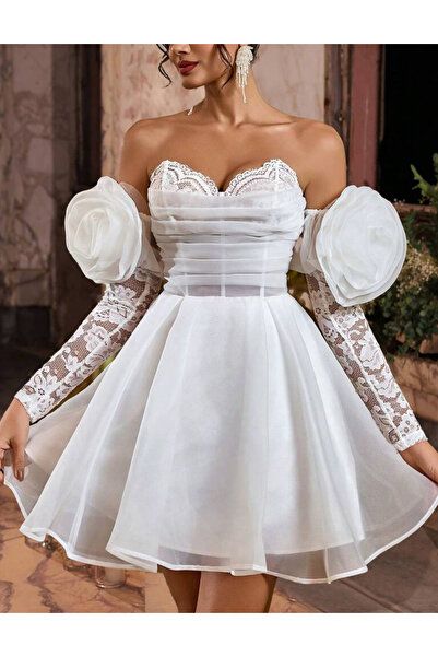 Sheya Shein occasion dress, white