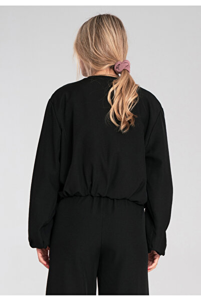 Figl Stylish bomber jacket for women - Black bomber jacket for women M1198 size L/XL