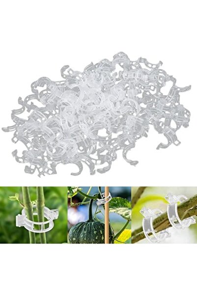 Arabest Planting vegetables plant fixing clips provide ,Necessities for gardening and planting