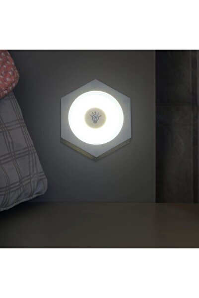 OEM Set 3 Lampi Hexagonale LED Cob cu telecomanda si Butoane individuale