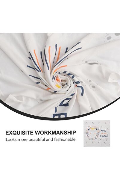 X SPRING Soft Neutral Lightweight Baby Swaddle Blanket 120×110 cm (Unisex) -