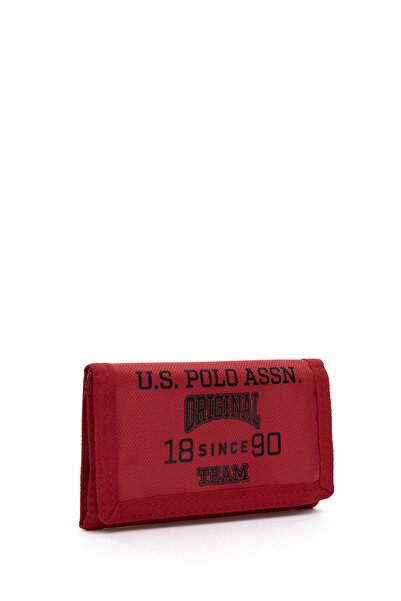 U.S. Polo Assn. Boy's Claret Red Wallet 50321962-Vr014