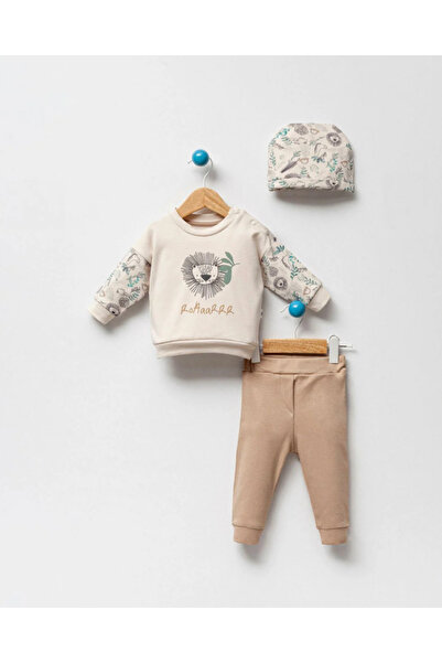 by bubbles Aslan Printed 2-Pack Baby Boy Rompers