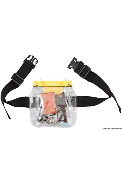 OSCULATI Waterproof Amphibious Storage Bag, 19x21 cm, Transparent, Watertight up to 7 m
