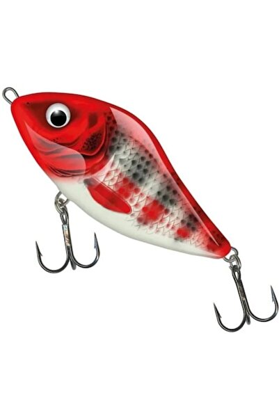 Salmo Slider SD7S Sinking Lure, Red Head (HRHS), 7 cm, 21 g