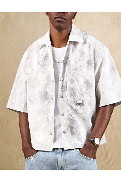 Sheya Shein SUMWON short sleeve shirt, gray