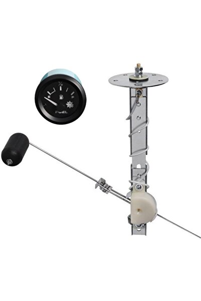 OSCULATI Indicator nivel combustibil, OSCULATI, FUEL, 12V, Negru/Albastru