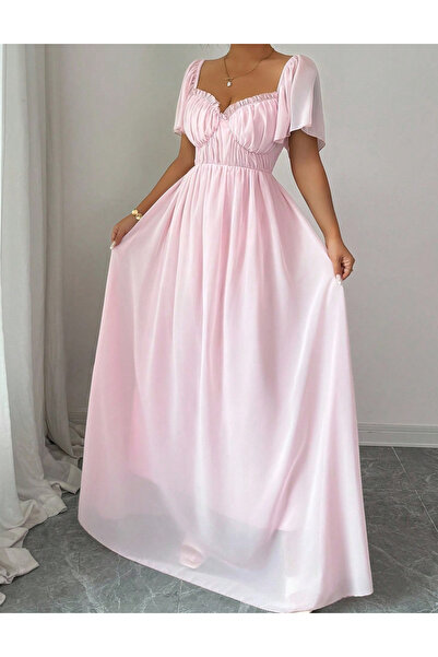 Sheya Rochie maxi Shein, roz