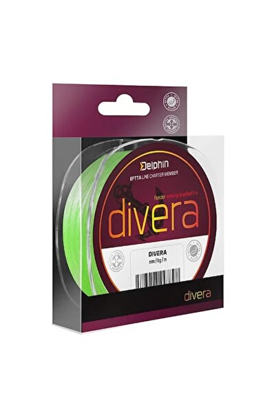 DELPHİN Fir împletit Divera Feeder Verde, 150m, 0.12mm