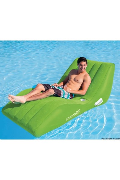 OSCULATI Airhead Sun Comfort Inflatable Lounger - 210x120 mm, max 80 kg