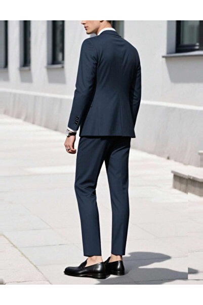 Sheya Shein MANFINITY suit, navy blue