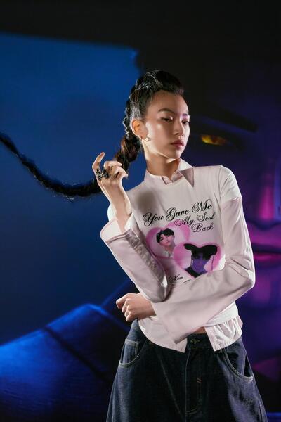 Bershka KPop Demon Hunters short sleeve print T-shirt