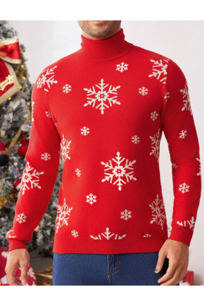 Sheya Shein sweater, red