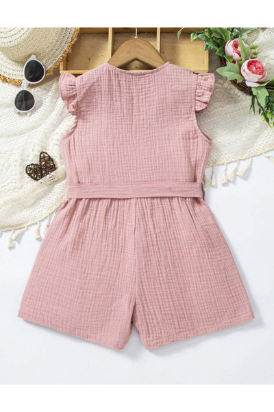 Sheya Shein short jumpsuit, pink