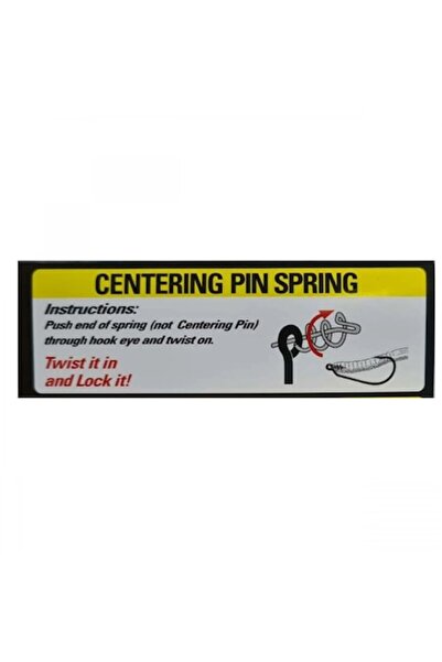 Mimteam Spiral Owner Centering Pin Spring for Jigs and Lures