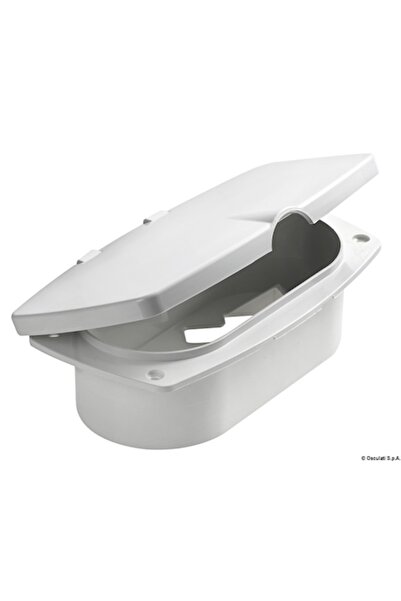 OSCULATI Shower head housing with mixer NewEdge, Osculati, white, 180x105x40 mm