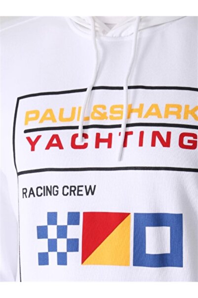 PAUL&SHARK MEN'S HOODED SWEATSHIRT